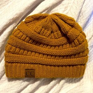 Classic CC Beanie, Mustard